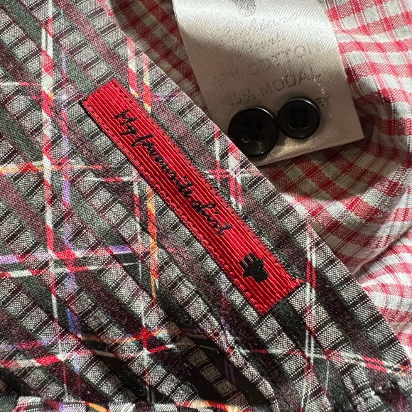 Luchiano Visconti‎ Black Men Button Shirt- XLT - Picture 11 of 12